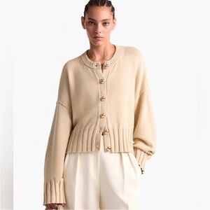 Altuzarra NWOT LIAM SWEATER in Antique Pearl